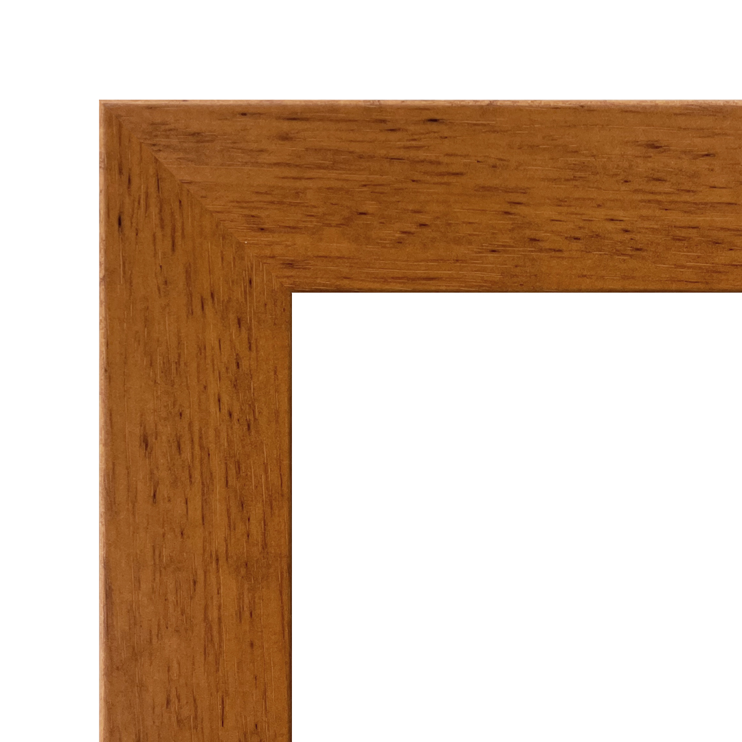 Mira Cornice in legno Dijon 40x40 cm - bianco - Vetro standard